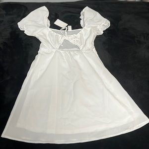 White H&M dress